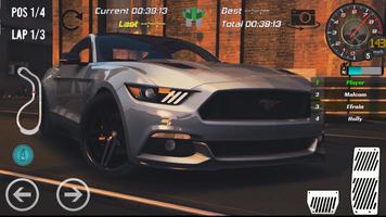 Real Ford Mustang 2018 โปสเตอร์