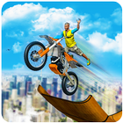 Impossible Motor Bike : High Speed Stunt Racing 3D simgesi