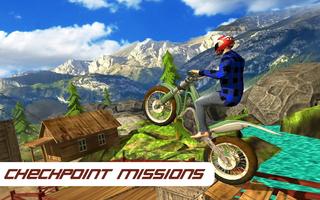 Impossible Motor Bike : High Speed Stunt Racing 3D capture d'écran 1