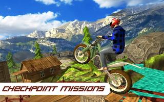 Impossible Motor Bike : High Speed Stunt Racing 3D Ekran Görüntüsü 1