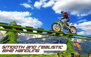 Impossible Motor Bike : High Speed Stunt Racing 3D Ekran Görüntüsü 3
