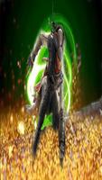 Theme Neon Hero Assassin पोस्टर