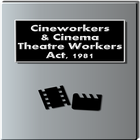 Cineworkers and Cinema Theatre Workers Act, 1981 simgesi