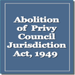 Abolition of Privy Council Jurisdiction Act, 1949