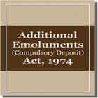 Additional Emoluments Compulsory Deposit Act, 1974 icône