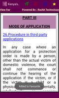 Kenya's - Protection Against Domestic Violence Act Screenshot 2
