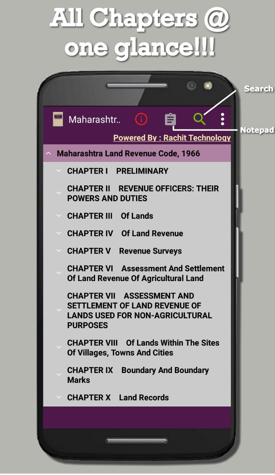 India - Maharashtra Land Revenue Code 1966 for Android ...