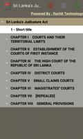 Sri Lanka's Judicature Act Affiche