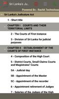 Sri Lanka's Judicature Act capture d'écran 1