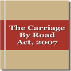 The Carriage by Road Act 2007 icon