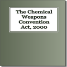 India - The Chemical Weapons Convention Act, 2000 icono