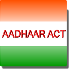 India - The Aadhaar Act 2016 Zeichen