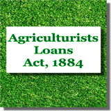 Icona The Agriculturists Loans Act 1884