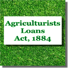 ikon The Agriculturists Loans Act 1884