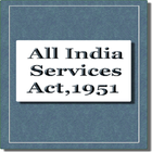 India - The All India Services Act, 1951 icono