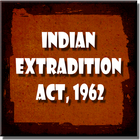 Icona Indian Extradition Act 1962