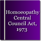 India - The Homoeopathy Central Council Act 1973 иконка