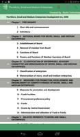 1 Schermata Micro Small and Medium Enterprises Development Act