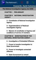 The National Investigation Agency Act 2008 Screenshot 1