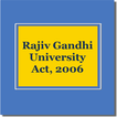 India - The Rajiv Gandhi University Act, 2006