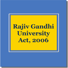 India - The Rajiv Gandhi University Act, 2006 icône