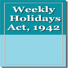 The Weekly Holidays Act 1942 icône