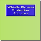 Whistle Blowers Protection Act icône