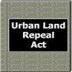 The Urban land Repeal Act 1999