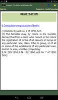 Kenya's The Births and Deaths Registration Act screenshot 3