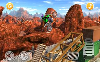 Crazy Stunt Bike Racing Free screenshot 1