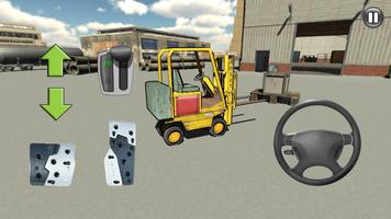Forklift Sim 3D Plakat