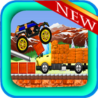 racing car monster truck game icono