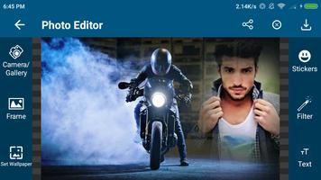 Racing Bike Photo Frame / Race 3 Photo Maker تصوير الشاشة 3