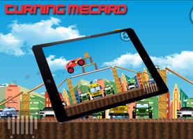 Racing Car Turning Mecard capture d'écran 3