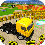 Parkplatz Hindernisparcours 3d Zeichen