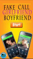 Fake call Girlfriend /BF Prank plakat