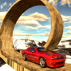 Auto Stunts Spiel 3D - Car Zeichen