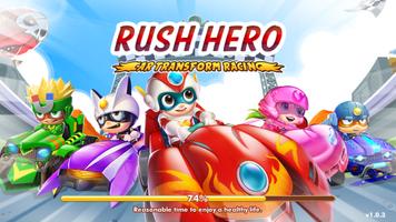 Rush Hero - Car Transform Raci پوسٹر