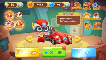 Rush Hero - Car Transform Raci اسکرین شاٹ 1