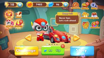 Rush Hero - Car Transform Raci screenshot 1