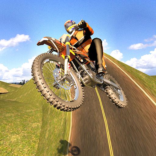 Motorrad Rennen Stunts frei