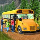 Poza drogą Kierowca autobusu szkolnego - Offroad aplikacja