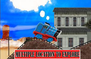 Racing Thomas Super Train Adventure Game plakat