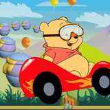 Racing Winnie Games Pooh Adventure icône