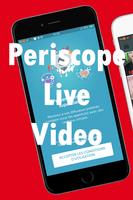 Guide for Periscope Live Video الملصق