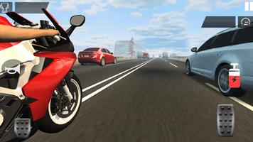 Traffic Speed Moto 3D скриншот 3