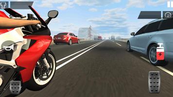 Traffic Speed Moto 3D syot layar 3