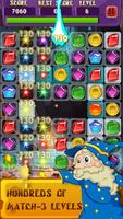 برنامه‌نما Magic Jewels: Match 3 Quest عکس از صفحه