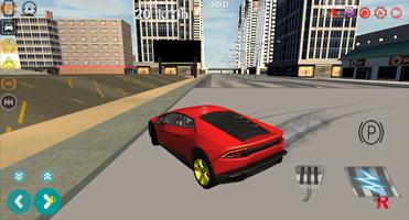Burnout Car Drive Simulator 3D Affiche