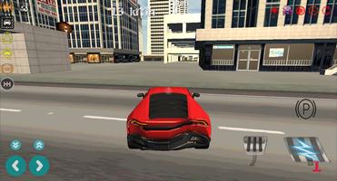 Burnout Car Drive Simulator 3D capture d'écran 1